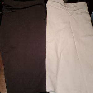 Plus size bandeau tube tops - Set